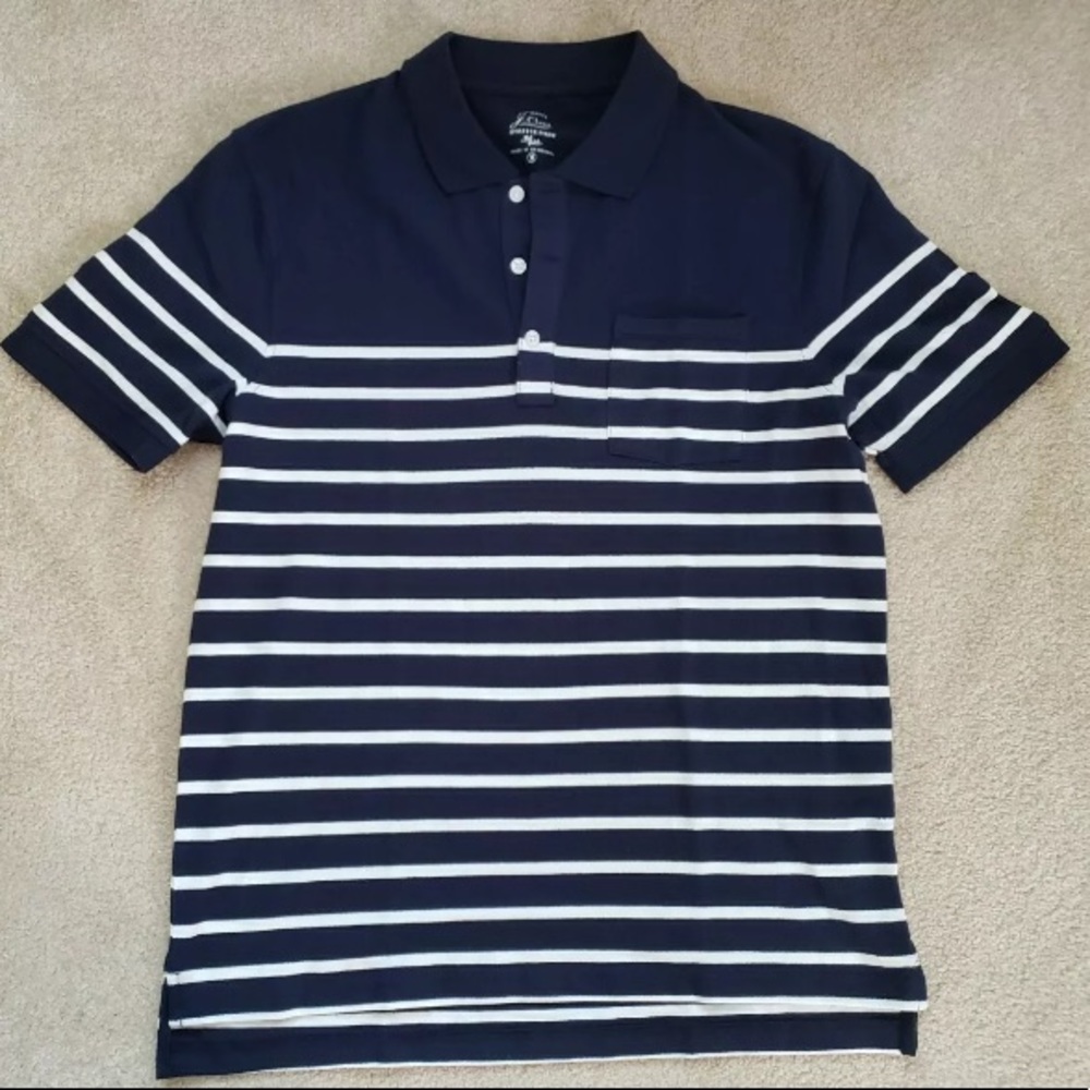 J. Crew stretch pique polo